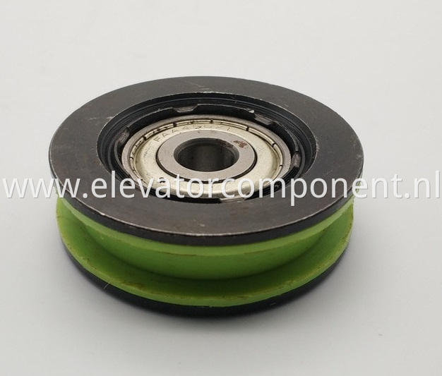 Green Door Hanger Roller for Otis Elevators FAA456X1